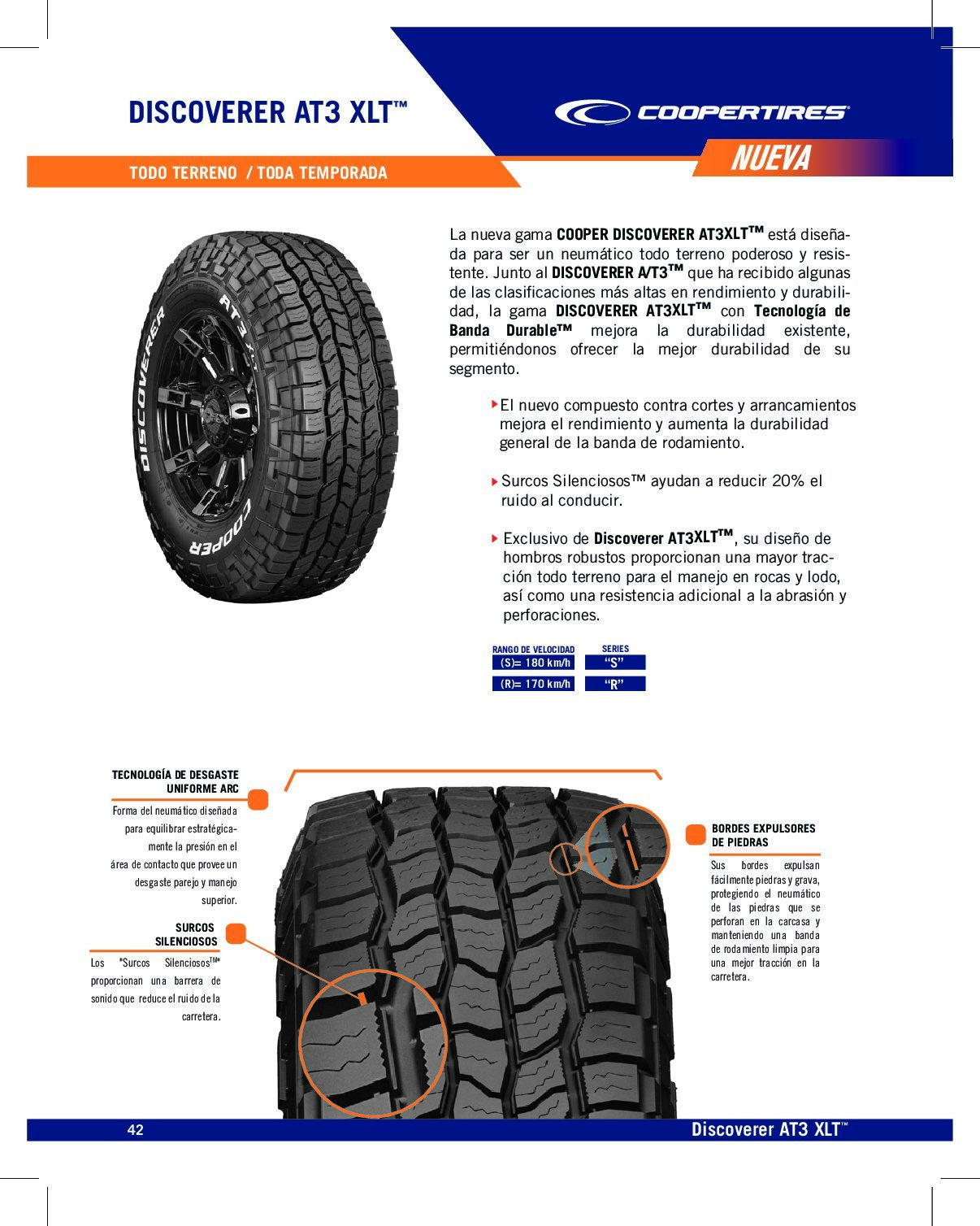 Cooper 305/55 R20 125/122Q Discoverer AT3 XLT (PRODUCTO A PEDIDO - CONTACTAR A NEUMACENTER PREVIO A COMPRAR) - Imagen 2